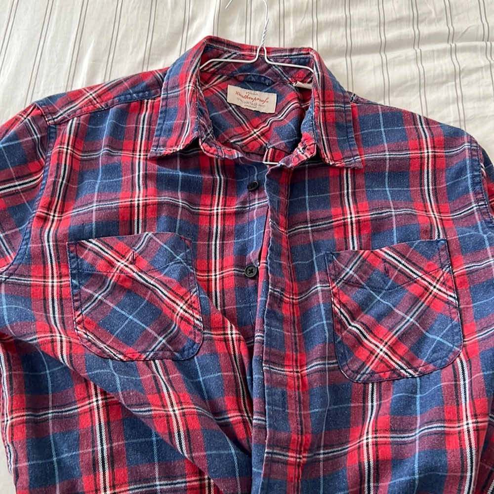 Weatherproof flannel shirt